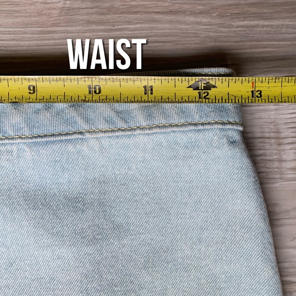 American Apparel : light denim button down skirt - Picture 8 of 10